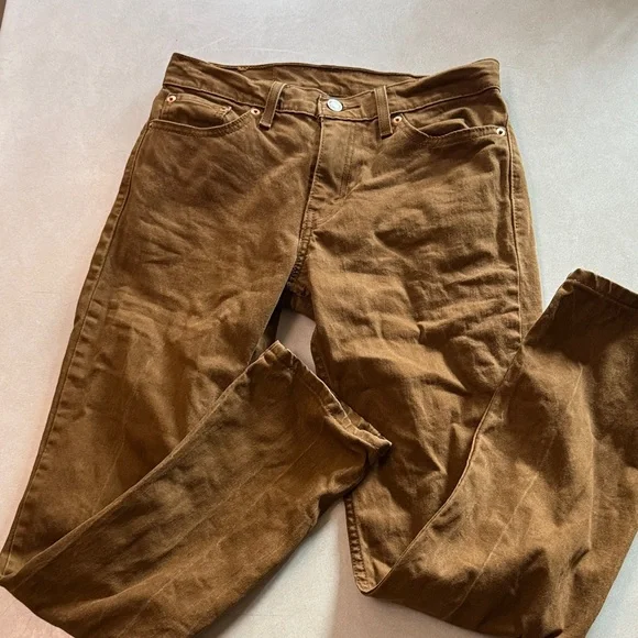 Levi 511 Brown Skinny Jeans - Picture 1 of 8